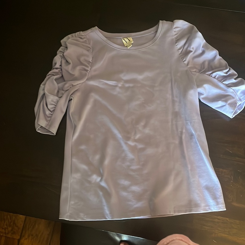 Purple blouse
